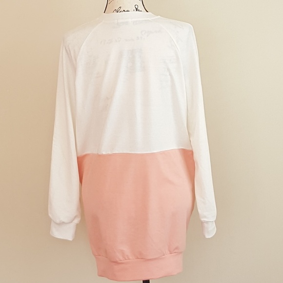 TOBI Colorblock Oversized Sweatshirt - Picture 6 of 7
